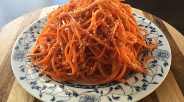 Морковный салат по-корейски: с грецкими орехами!!!