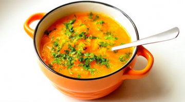 Recipe Осенний суп с тыквой и чечевицей, сколько же я потеряла, когда не знала этот рецепт