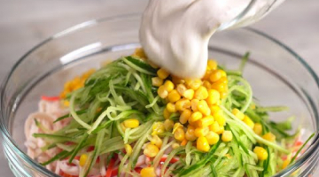 Recipe 6 Вкусных салатов с крабовыми палочками, которые вы приготовите еще не раз. Рецепты от Всегда Вкусно