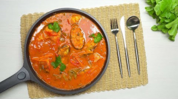 БЕЛАЯ РЫБА в томатном соусе с овощами. Рецепт от Всегда Вкусно!