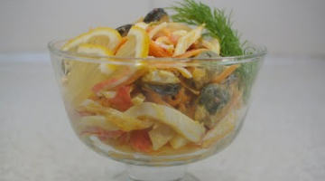 Recipe Бесподобно вкусный САЛАТ на праздник с морепродуктами " ПОСЕЙДОН " -  праздничный салат на Новый год