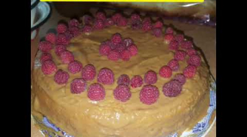 Recipe Бисквитный торт "Малинка"
