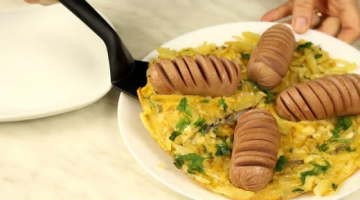 Быстрый Ужин из картошки и яиц на сковороде. Просто и очень вкусно! Картофельный омлет с сыром