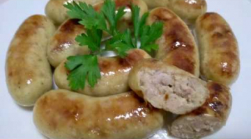 Домашние "куриные" колбаски из сала! Рецепт вкусных бюджетных колбасок