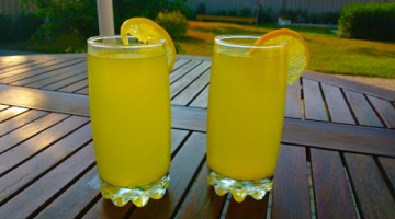 Домашний лимонад по очень простому рецепту!!! Освежающий напиток в летнюю жару.