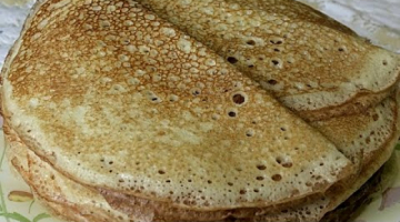 Дрожжевые блинчики/Yeast pancakes
