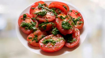 Recipe Ещё один вариант вкусной закуски для любителей помидоров