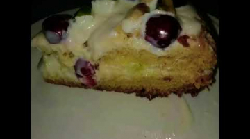 Фруктовый пирог со сметаной и фруктами. Рецепт ???