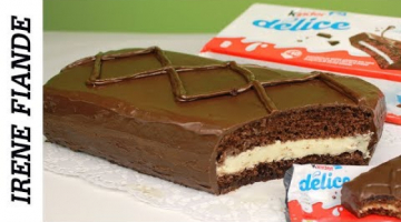 Recipe Гигантский Киндер Делис.Шоколадный бисквитный торт-пирожное. Kinder delis