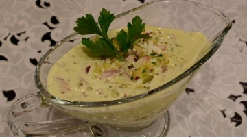 Горчичный соус с маринованными огурцами | Видео рецепты