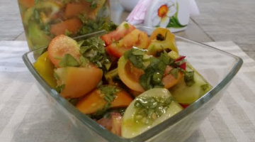Recipe ХИТ осени!!! Осенний салат из зеленых помидоров.