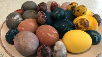 Как покрасить Яйца на Пасху (Без Химии и Красителей)! 5 способов! Просто и Оригинально!