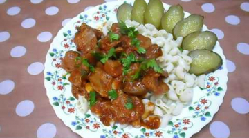 Recipe Как приготовить нежные куриные желудочки/ Вкуснейшая подлива к макаронам, кашам и картошке