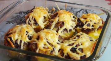 Recipe Картофель фаршированный беконом и грибами- это ну очень вкус