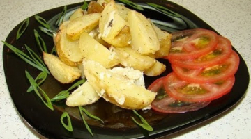 Картофель с чесноком | Видео рецепты