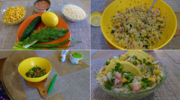 Recipe Легкий салат с тунцом  за 10 минут без майонеза.