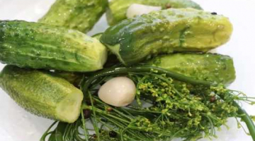 Малосольные Огурцы - Очень Хрустящие, За Одни Сутки | Pickled Cucumbers in 24h
