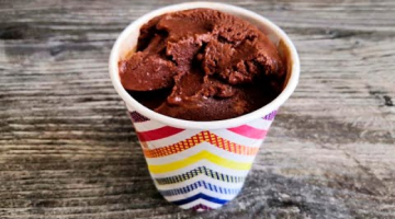 Молочное шоколадное мороженое  Вкусный освежающий десерт в летнюю жару
