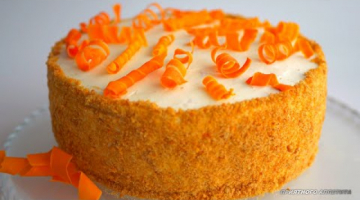 Recipe Морковный торт.  Просто, быстро, вкусно