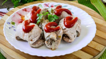 Recipe Мясные рулетики с грибами – Всегда Вкусно и Сытно! Праздничное Блюдо!