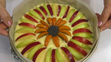 Нежная Творожно-Яблочная шарлотка /Самый Нежный Пирог/Тесто для пирога