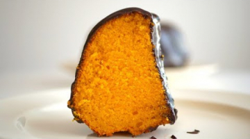 Нежный морковный кекс "Бразильский"/ Bolo de cenoura. Яркий, умеренно влажный и очень вкусный