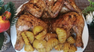 Recipe Очень вкусные и сочные курица на духовке