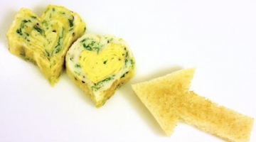 Recipe Омлет "Сердце". Завтрак для влюбленных. Омлет в японском стиле.