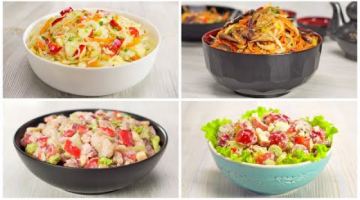 Recipe Оригинальные, быстрые и очень вкусные салаты для тех, кто хочет удивить. 4 рецепта от Всегда Вкусно!