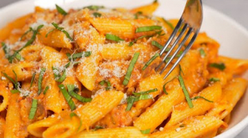Паста ПЕННЕ АЛЛА ВОДКА – итальяно-американские макароны в соусе с водкой. Рецепт от Всегда Вкусно!