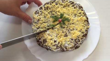 Печёночный тортик  Быстро просто доступно Рецепт вкусного закусочного торта 