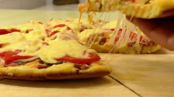 Пицца за 5 минут Без Выпечки☆ Пицца на сковороде 