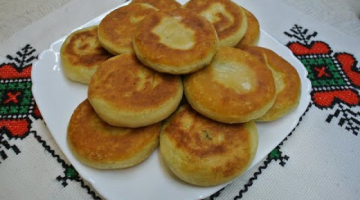 Recipe Пирожки с картошкой жареные постные молдавские   очень простая и необычная лепка!