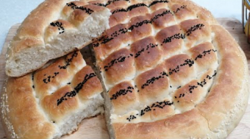 Recipe Рамазан Пиде Турецкий Хлеб. Это очень вкусно, мягко и воздушный как облак.