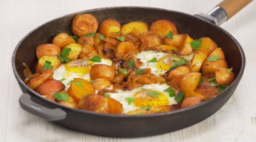 "РАЗБИТЫЕ ЯЙЦА" / HUEVOS ROTOS. Знаменитый картофель по-испански. Рецепт от Всегда Вкусно!