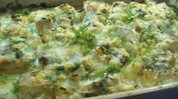 Recipe Рыбная запеканка с картофелем