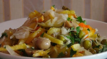 Recipe Салат закусочный-очень простая и вкусная постная закуска