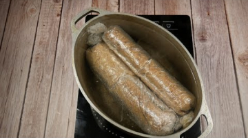 Recipe Самый простой Рецепт Домашней Колбасы из Печени!  Как приготовить Домашнюю Печеночную Колбасу