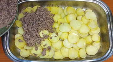 Самый вкусный рецепт картофеля и фарша❗ Быстро и просто!