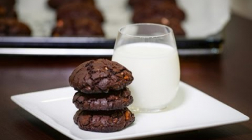 Recipe Шоколадное печенье с орехами