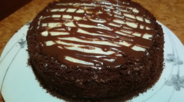 Шоколадный Торт на Сковороде Черный Принц, Который Очень Вкусный и Просто Готовить.