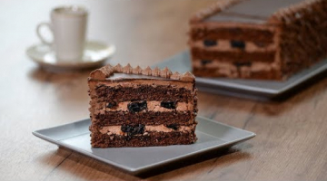 Recipe Шоколадный торт с черносливом