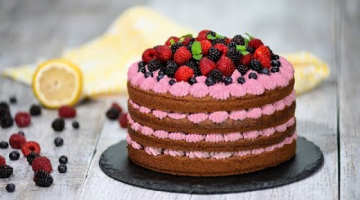 Recipe Шоколадный торт с ягодами