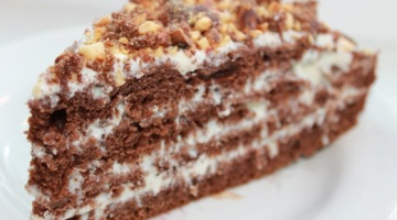 Recipe Шоколадный торт.Шоколадный торт на кефире с орехами.Очень вкусный и сочный. Простой рецепт.