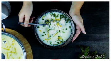 Recipe Сырный суп с курицей и рисом за 30 минут!