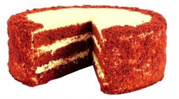 Торт "Красный бархат". Пошаговый видео рецепт.