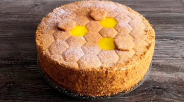 Recipe Торт «МЕДОВИК» с лимонным курдом! Самый вкусный МЕДОВЫЙ ТОРТ по семейному рецепту ?