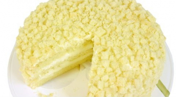 Торт "Мимоза". Пошаговый видео рецепт популярного итальянского торта.