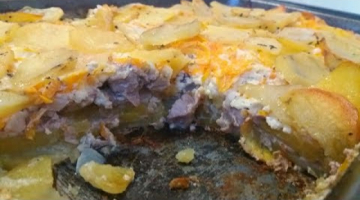 Recipe Ужин Без Хлопот Картофельная Запеканка с Творогом и Мясом  potato casserole