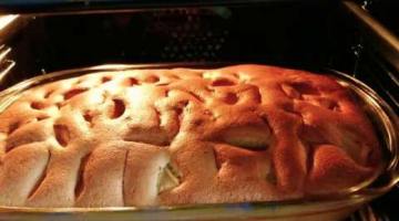 Recipe Яблочный пирог на молоке